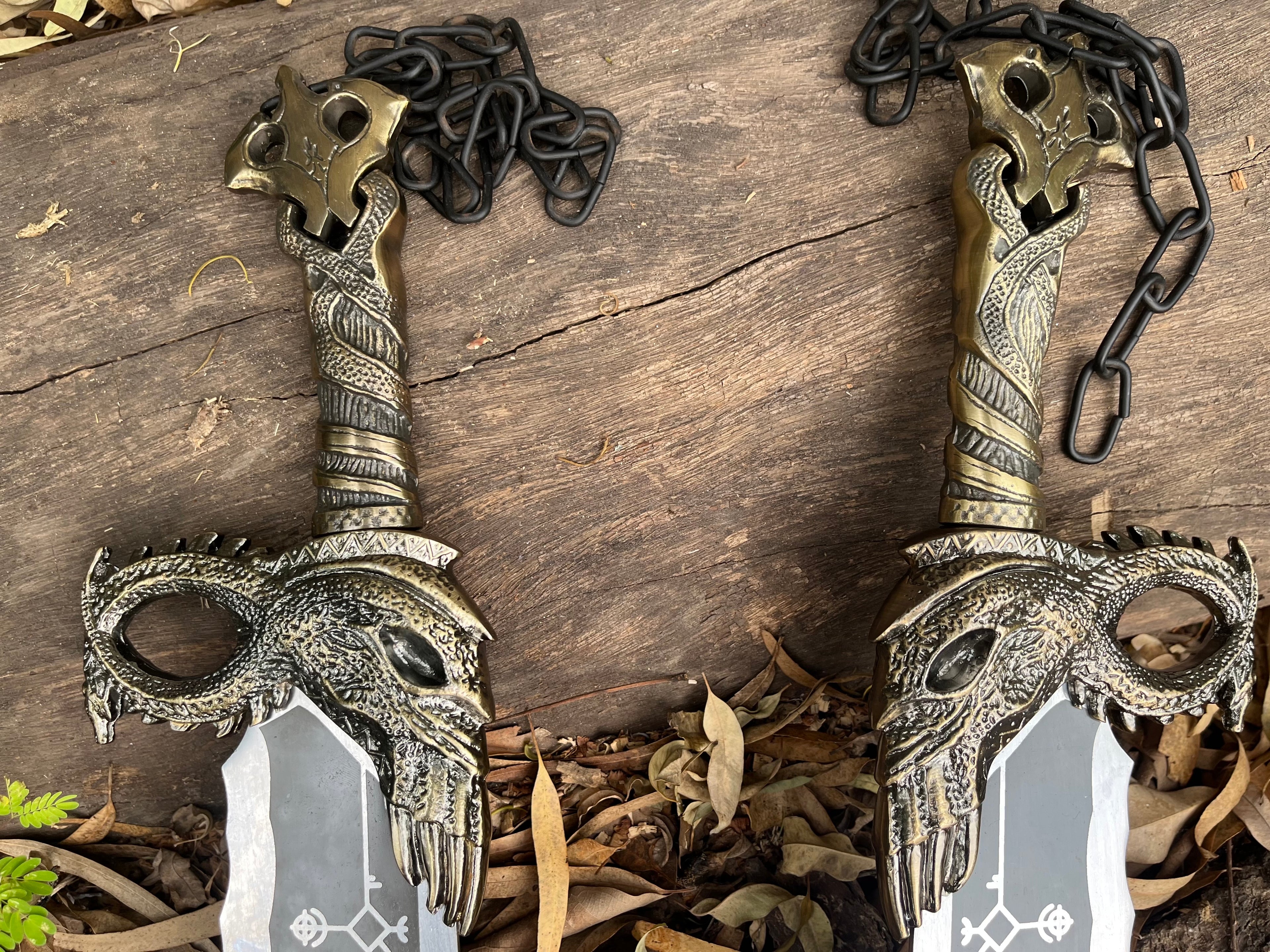 Handmade blade of choas inspired from god of war