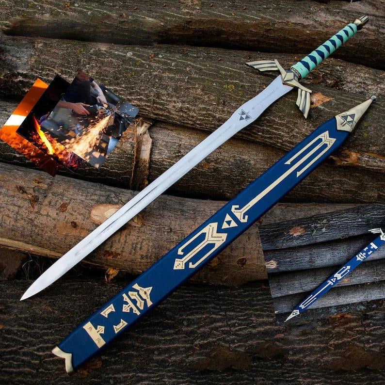 Beautiful legend of zelda sword replica