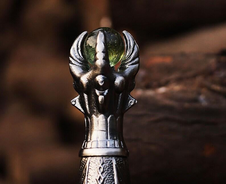 Premium Viking sword with silver polish blade