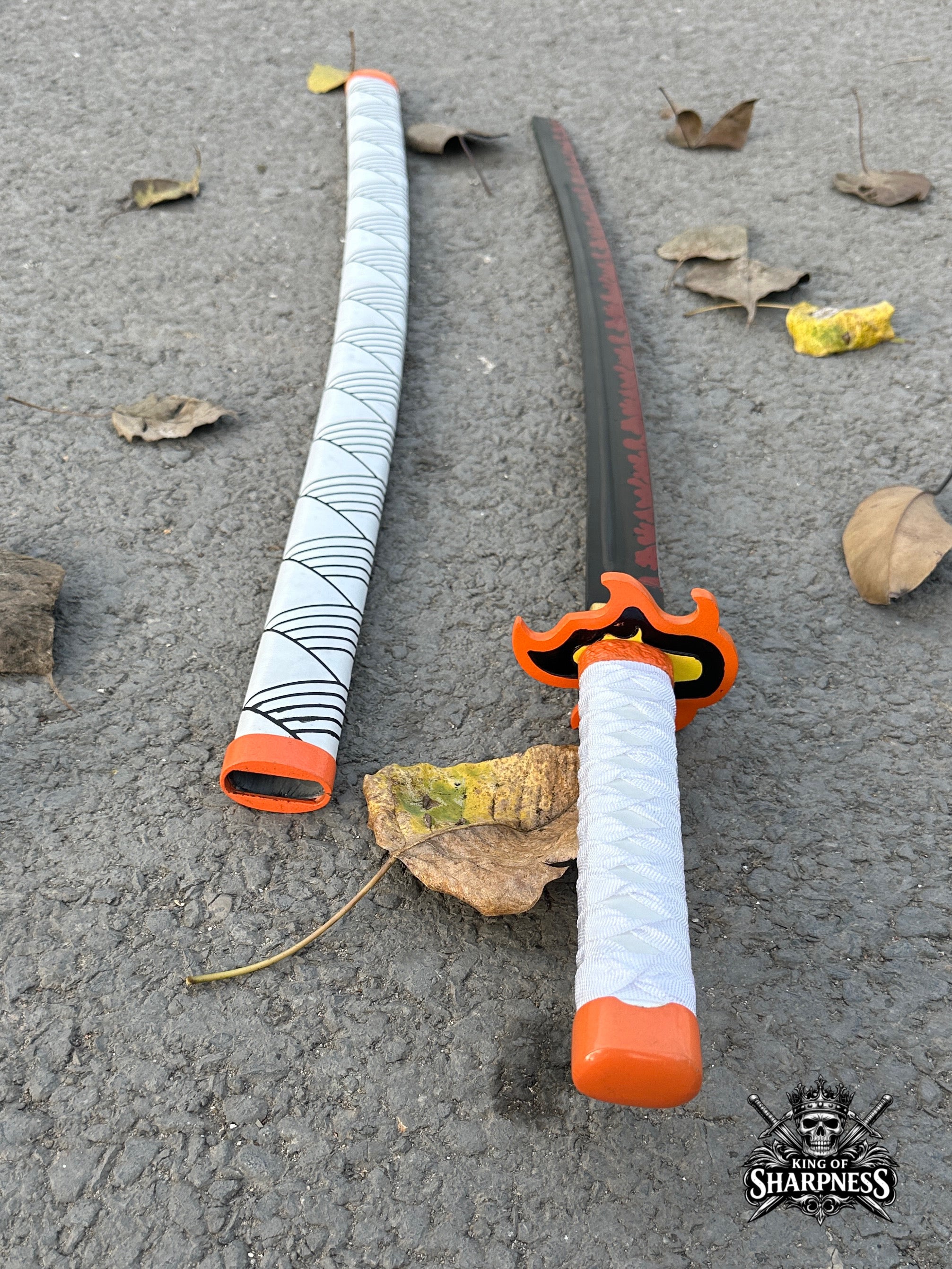 Premium Fire katana inspired from anime