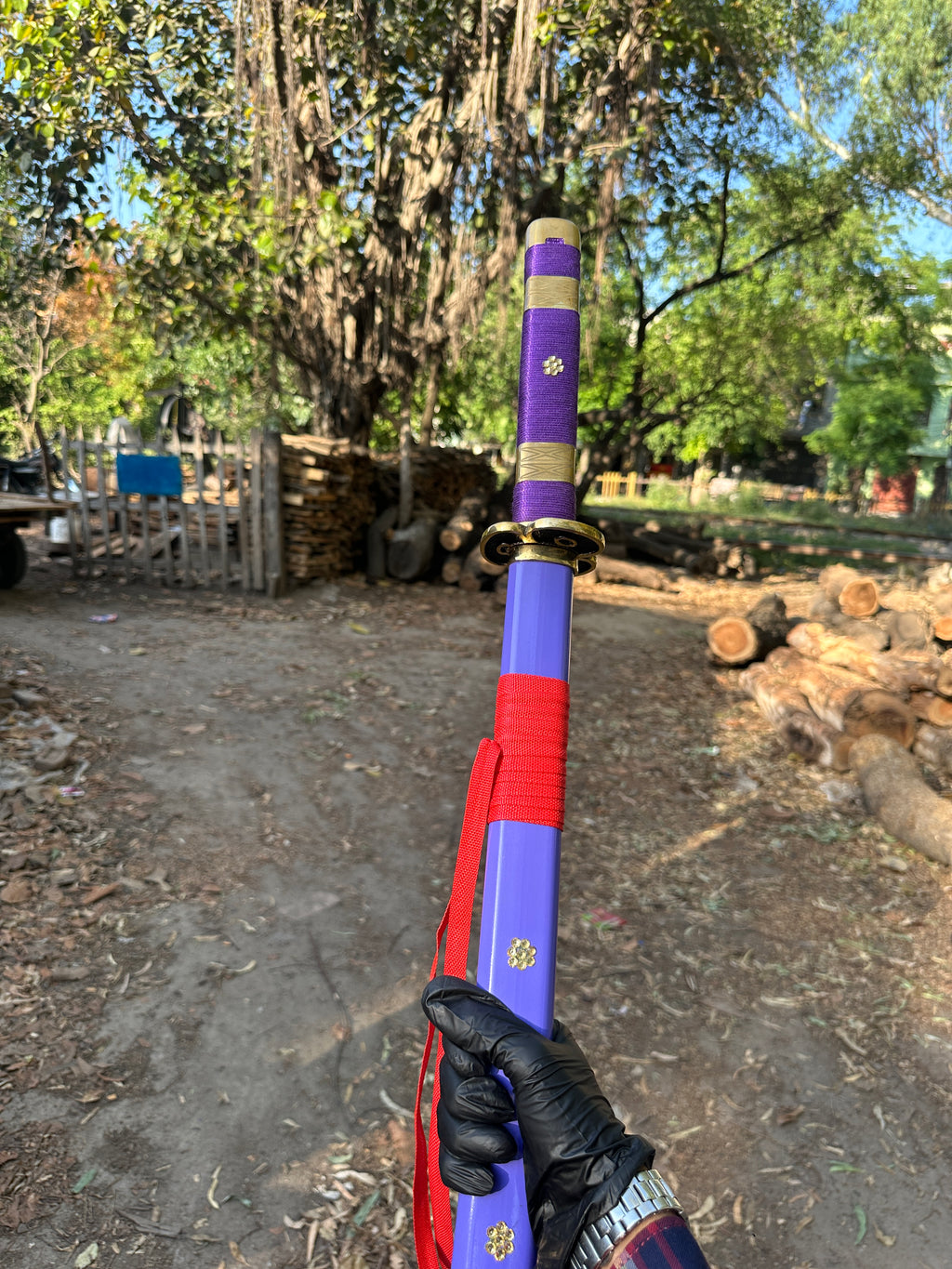 Premium purple Rorona zoro katana replica