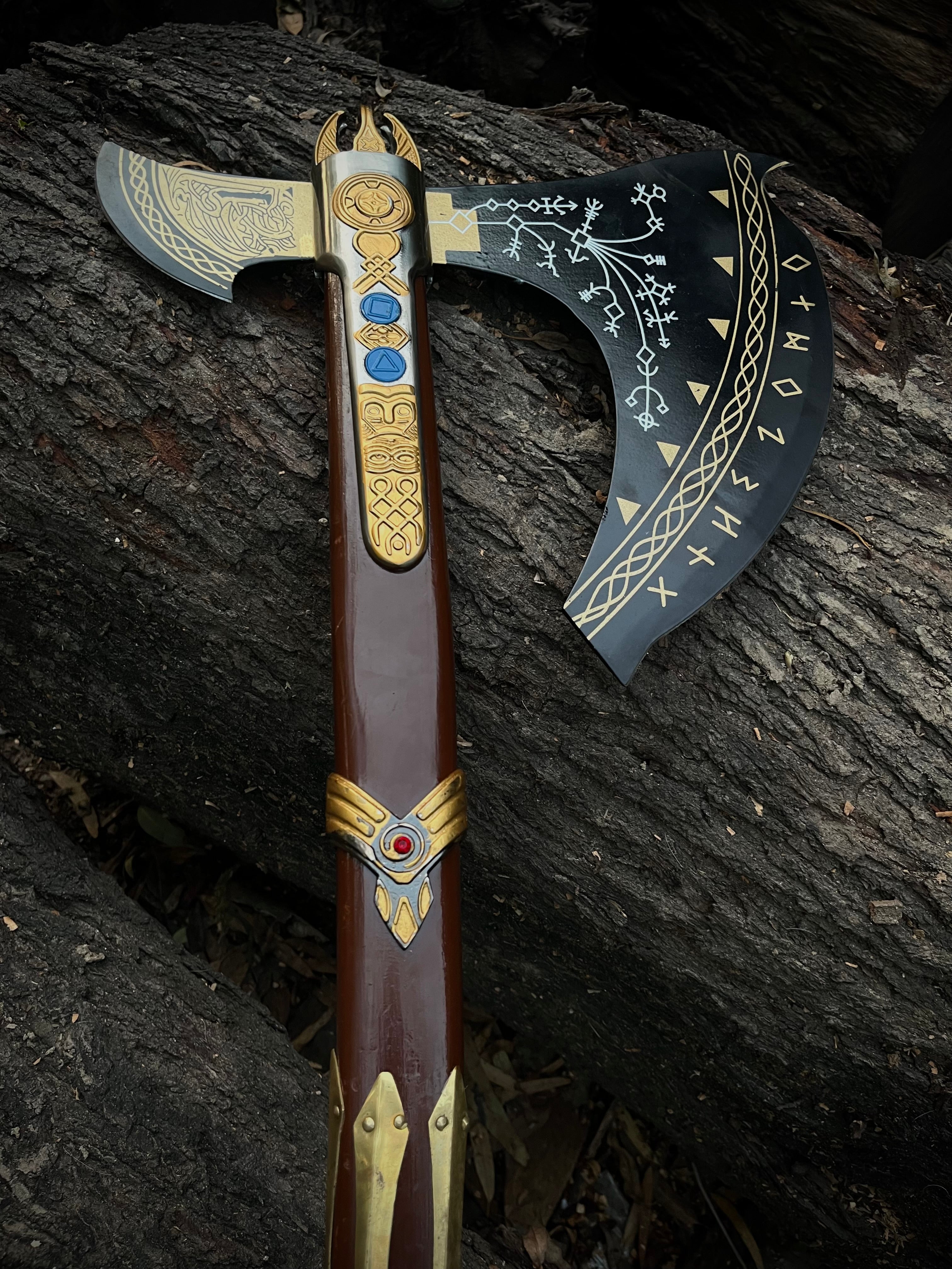 God of War Leviathan Axe Replica Kratos Axe Leviathan Kratos Cosplay