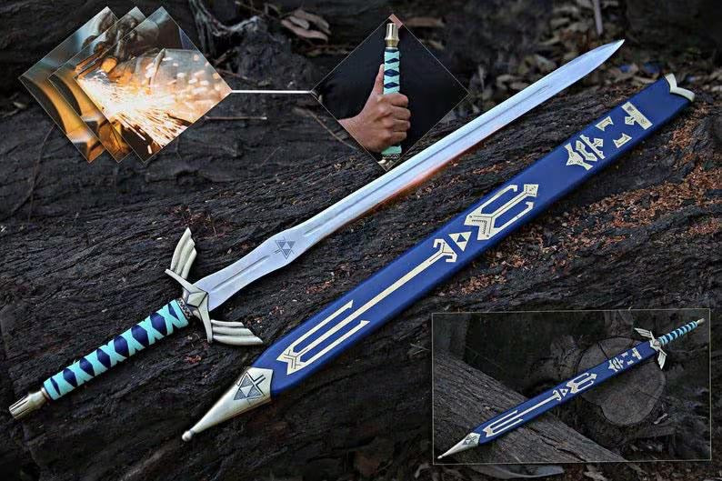 Beautiful legend of zelda sword replica