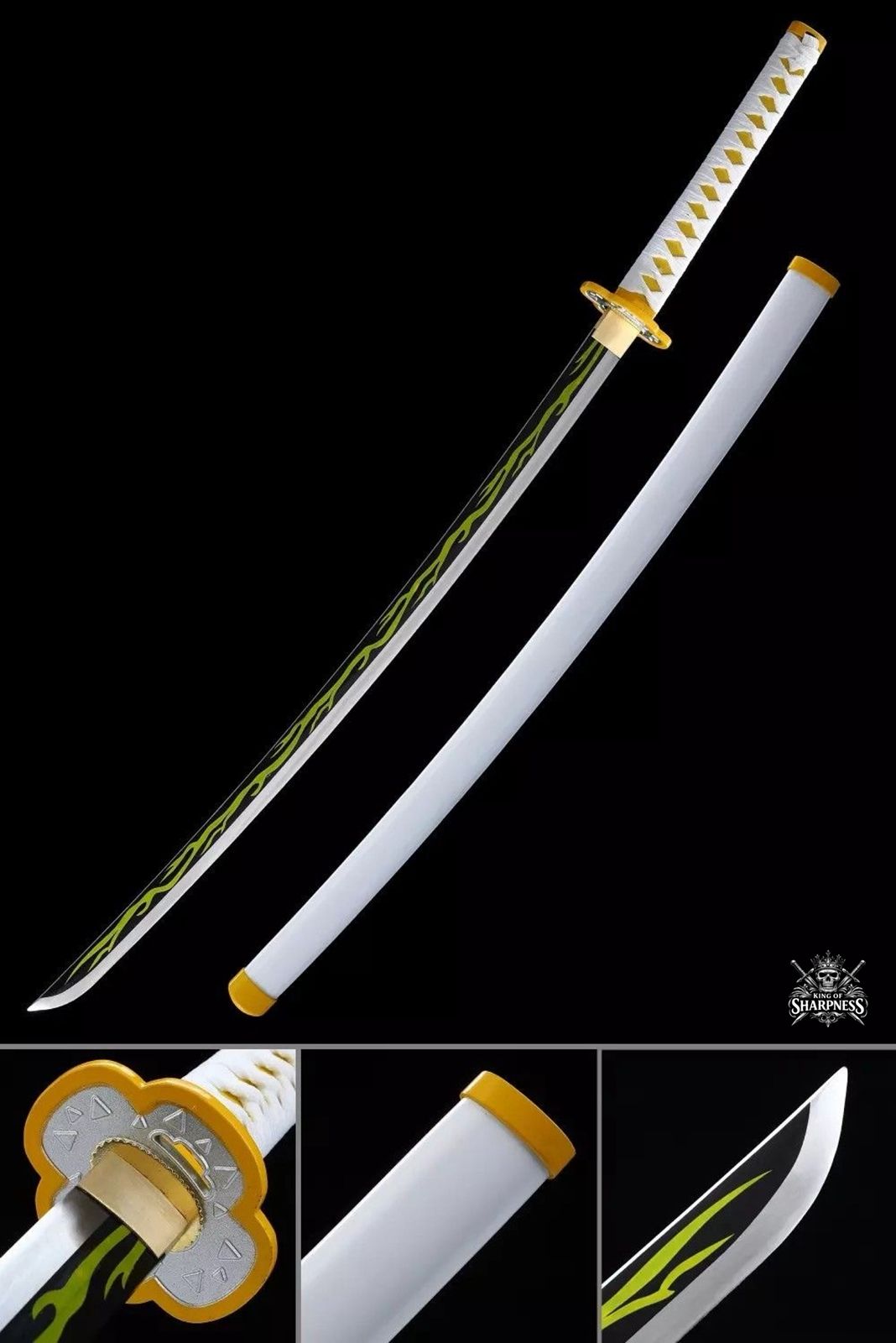 Beautiful Enitsu Agatsuma Katana Replica