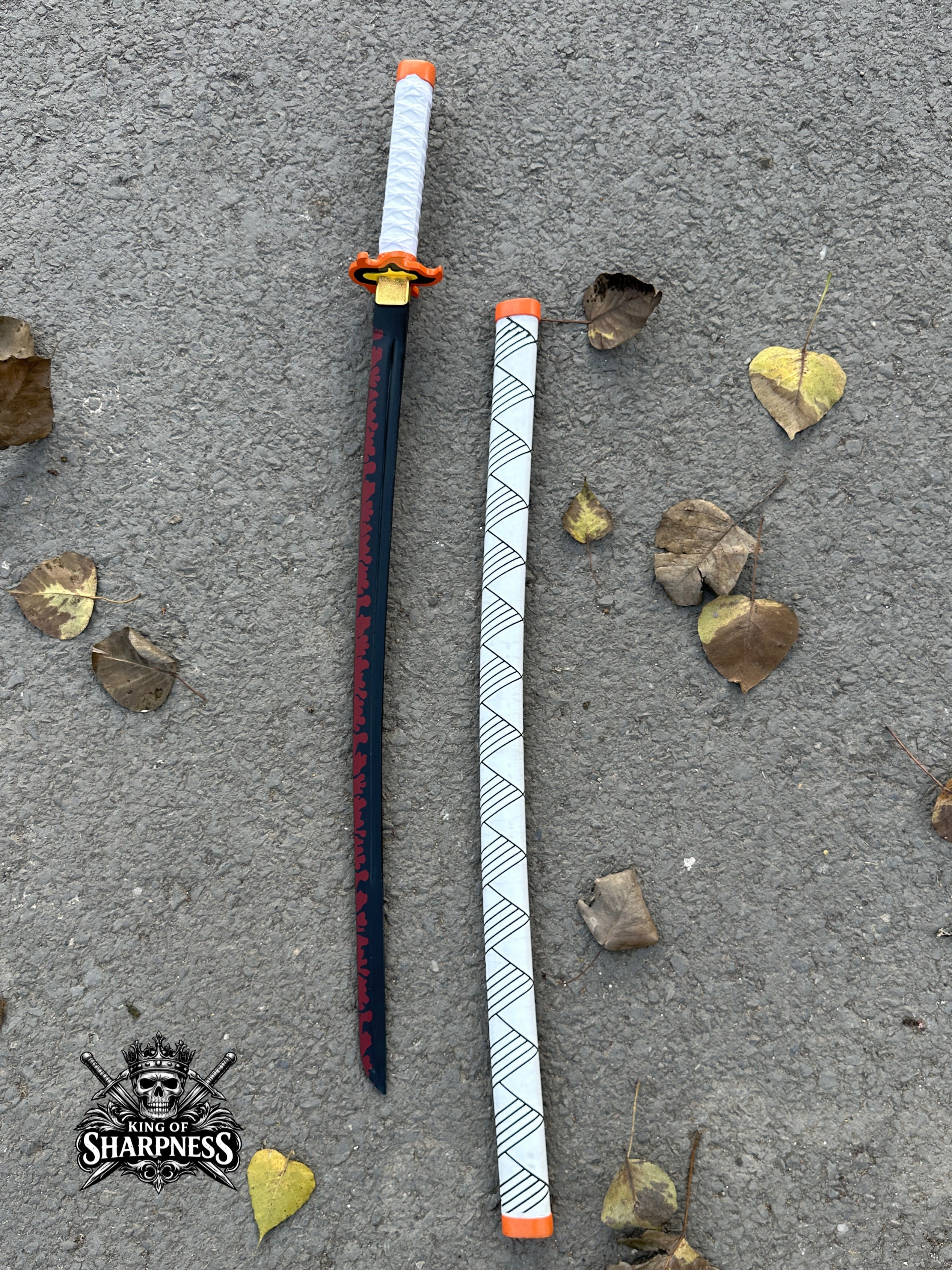 Premium Fire katana inspired from anime