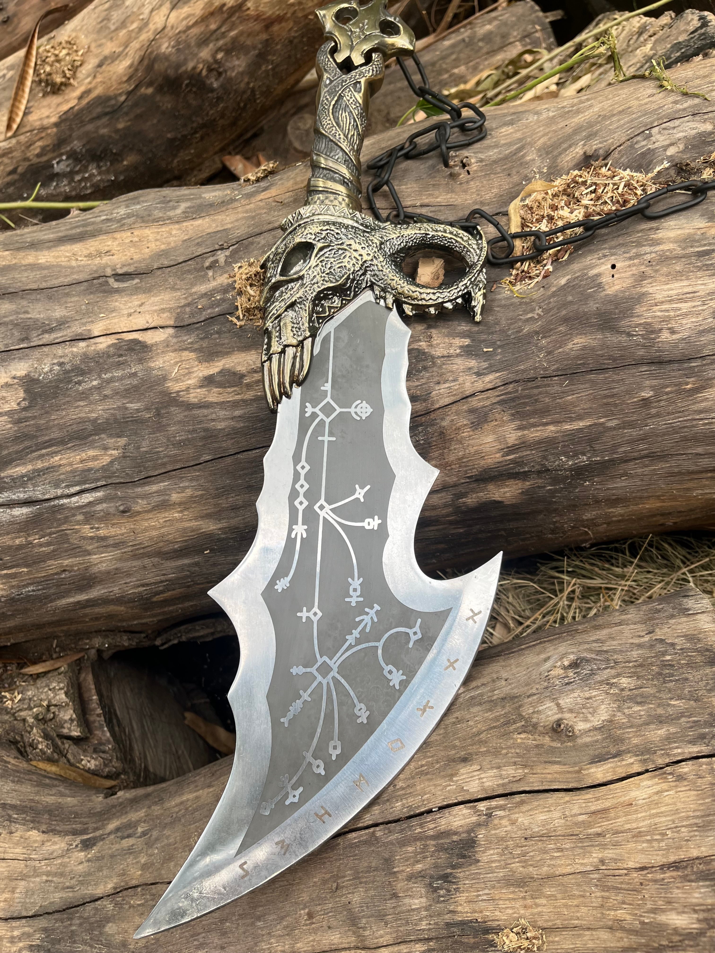 Handmade blade of choas inspired from god of war