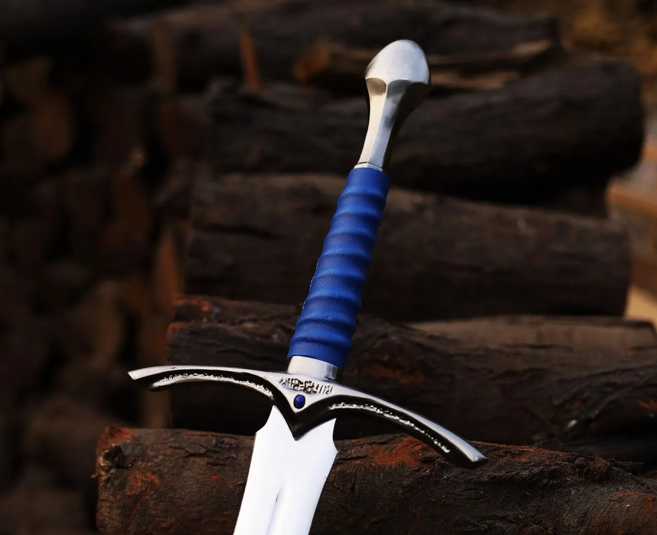 Premium blue glamdring sword replica
