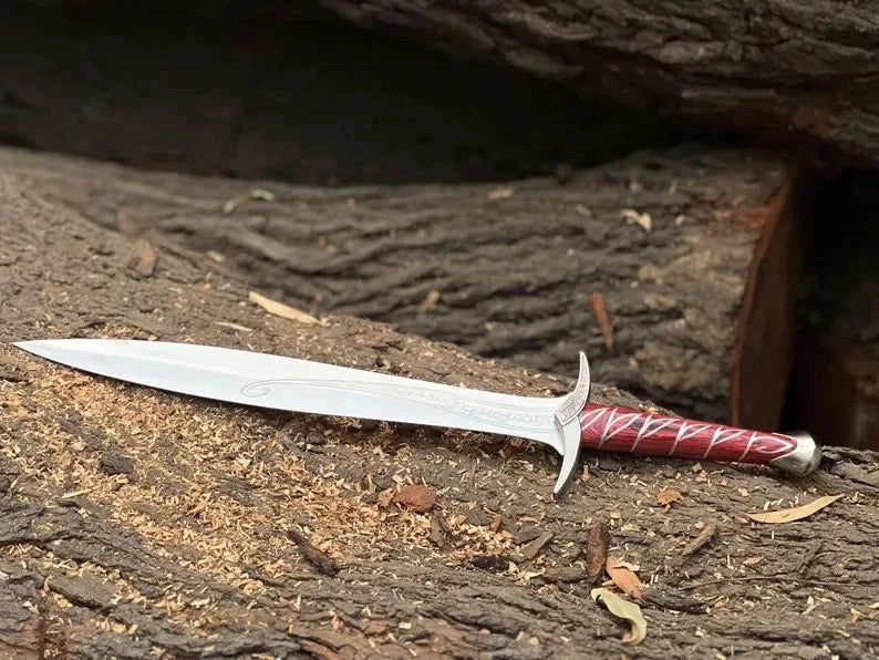 Handmade string dagger from lotr movie