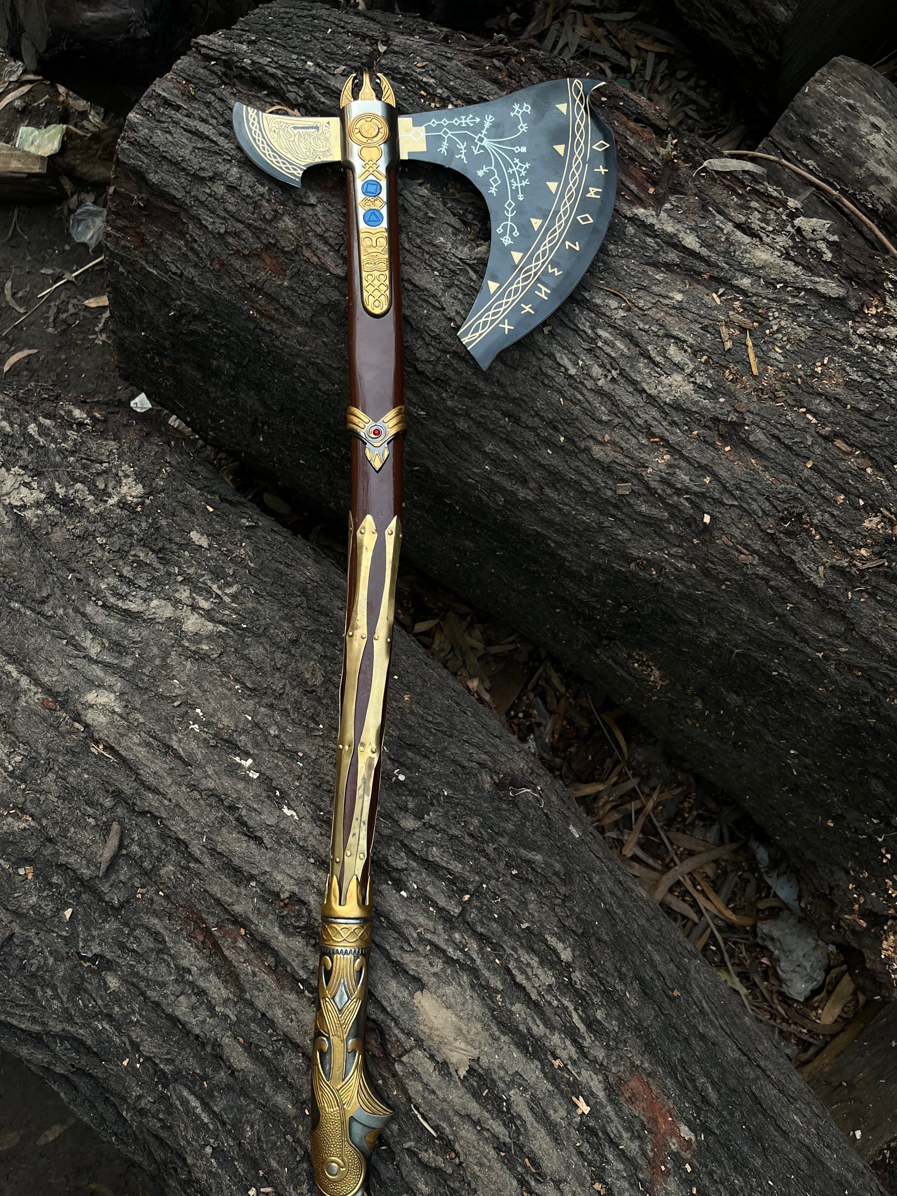 God of War Leviathan Axe Replica Kratos Axe Leviathan Kratos Cosplay