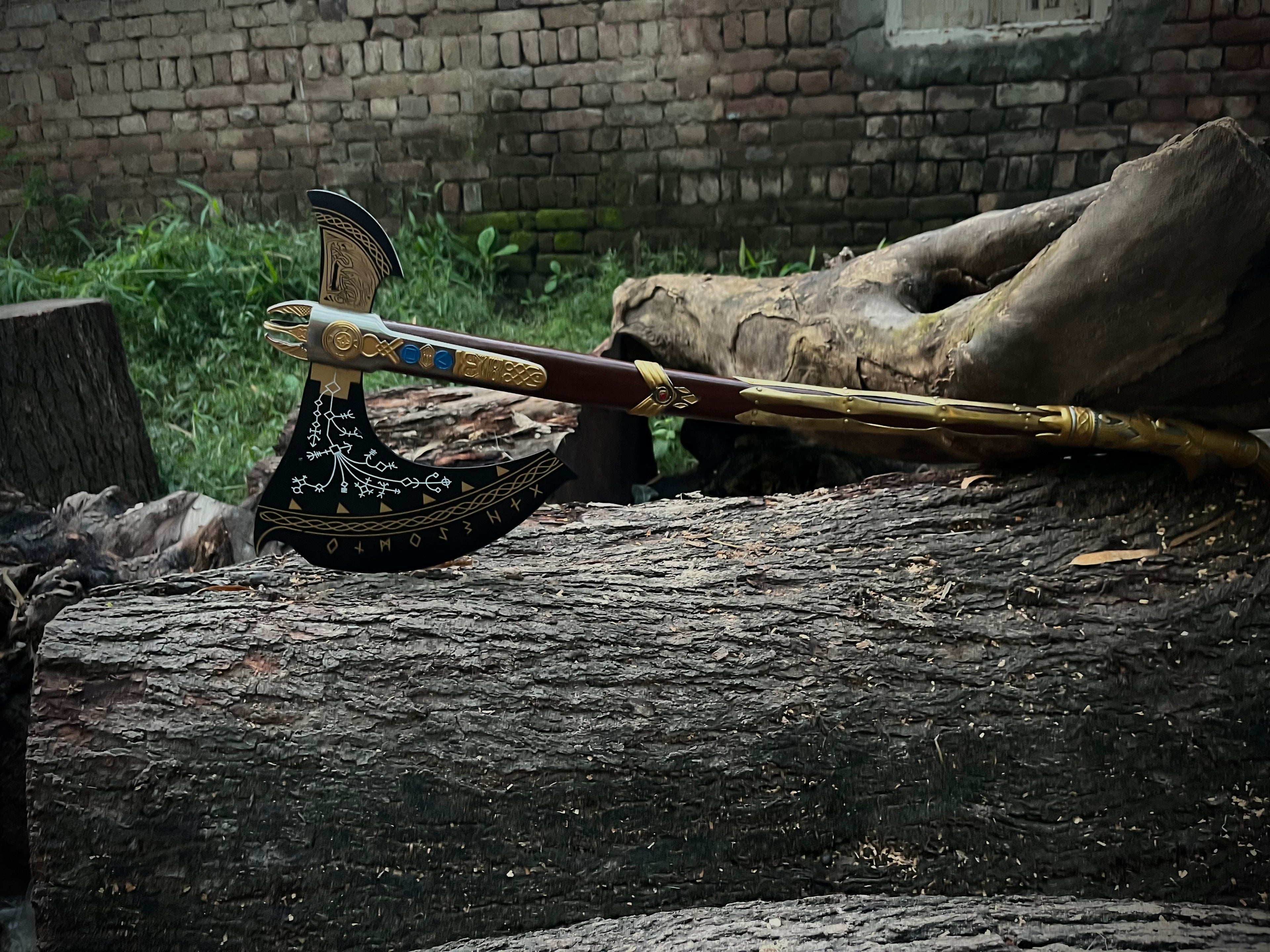 God of War Leviathan Axe Replica Kratos Axe Leviathan Kratos Cosplay