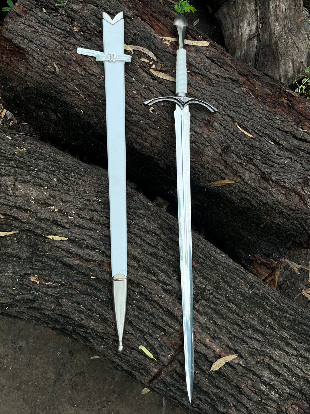 Handmade white glamdring LOTR sword replica sword