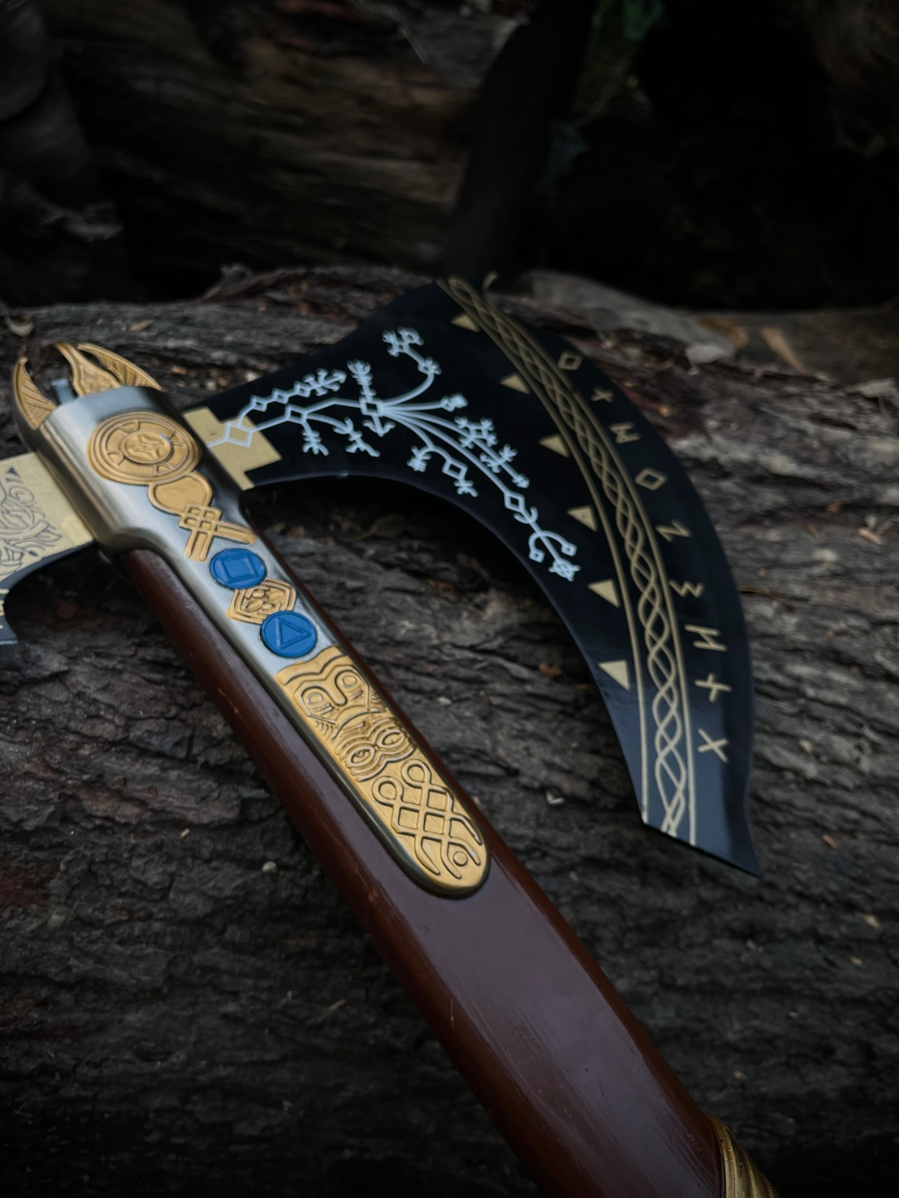 God of War Leviathan Axe Replica Kratos Axe Leviathan Kratos Cosplay