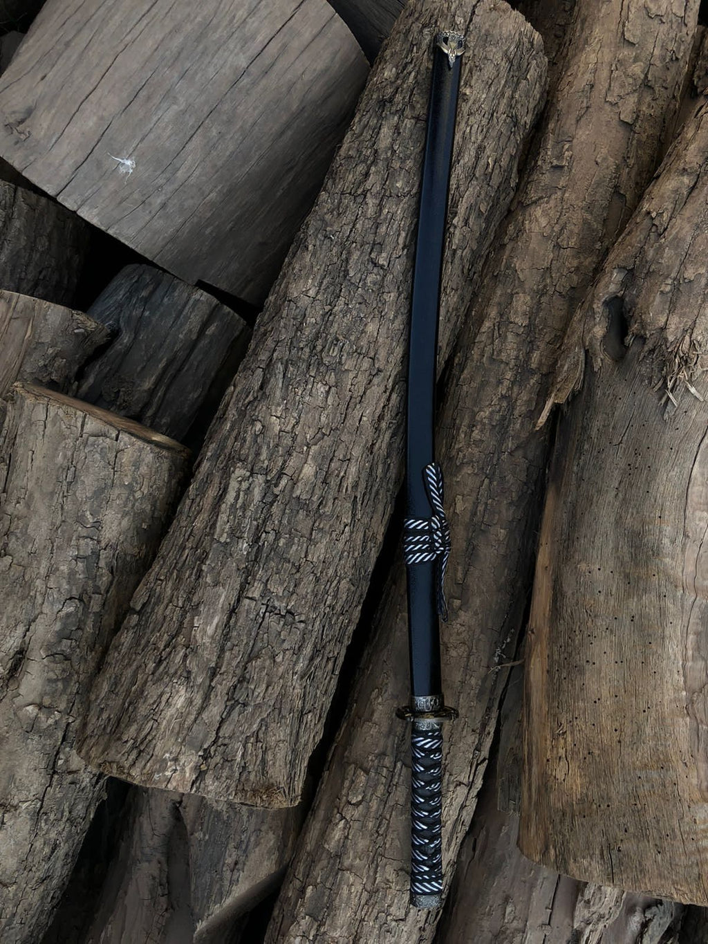 Beautiful Black Samurai katana
