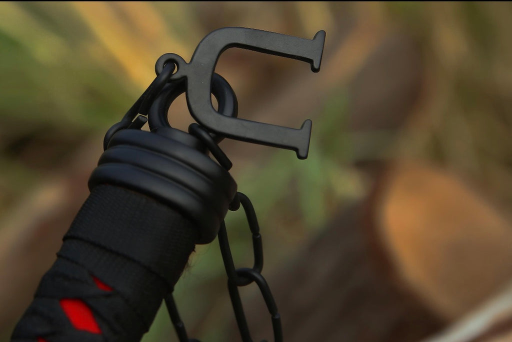 Premium zengestu katana replica with black powder on blade